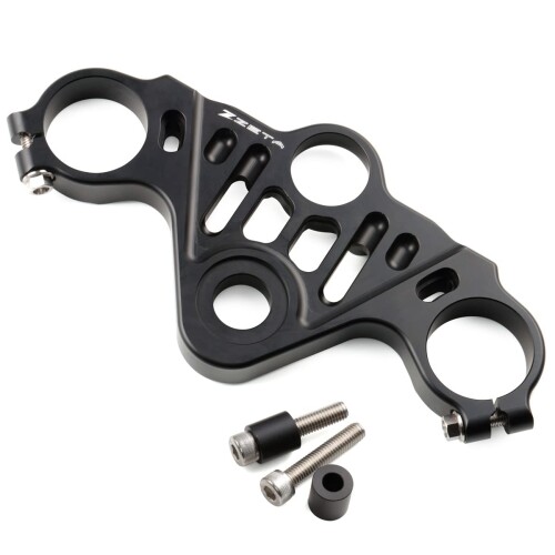 ジータレーシング(ZETA RACING) HONDA CBR250RR '17-25 フライト トップブリッジ ブラック F4680(旧品..