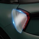 KUNGKIC 新型 ミニクーパー 3ドア J01 SE E 専用 2024 2025 リアテールライト 保護フィルム TPU スクラッチガード 黄変防止 自己修復 エクステリア アクセサリー 外装 (クリア)