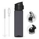 RHINOSHIELD (ライノシールド) AquaStand マグネットボトル 800ml | ストロー付トライタン製水筒 ウォーターボトル MagSafe対...