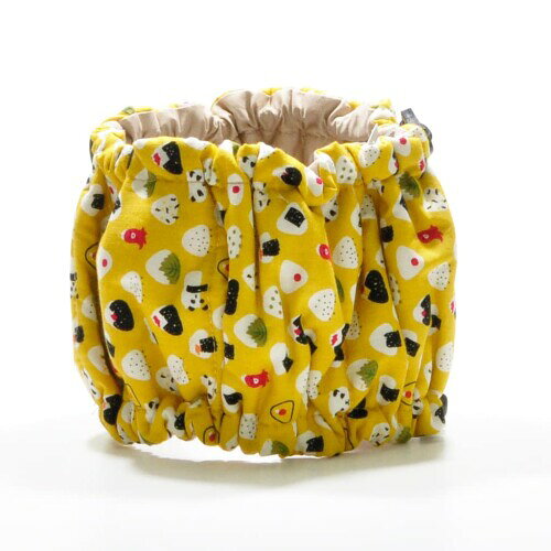 犬用 クールバンド 保冷剤5個付き 熱中症対策 ネッククーラー (おむすび, S)