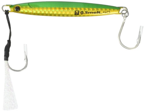 パームス(Palms) メタルジグ 西日本仕様 ザ・スメルト40 82mm 40g ゴールドグリーン H-510 WTSM-40 ル..