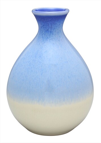 かじゅあるらいふ 徳利 青 270ml 美濃焼 窯変 2合徳利 K12135