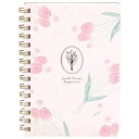 ラボクリップ A6ノート メローデイズ チューリップ A24-MDNT-TU