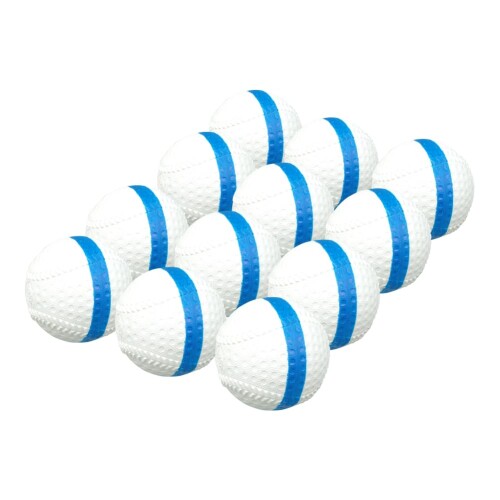 トレーニングボール 回転チェックボール69 ブルー/白 12個