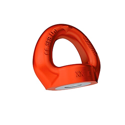 コディプロ社 スイベルアイボルト 雌ネジ 8mm FE.SEB M 08 UP 軽量/回転型アイボルト/荷役 (CODIPRO)