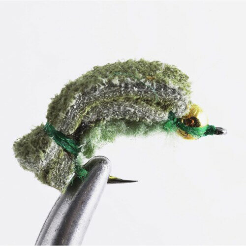 ツリング モンキー(turingmonkey) 完成フライ GBペレット #1 ダークオリーブ 3ヶ入り(4)
