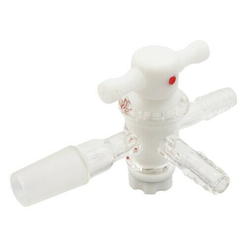 アズワン ジョイント付三方コック テフロンプラグ TS15/25 (1個入り) /2-9605-01