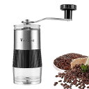 コーヒーミル 手動 手挽き 挽き目調整可能 水洗い可能 木製 コーヒー豆 ひき機 豆挽き コーヒー 粉末 コーヒーグラインダー 小型 アウトドア キャンプ 耐久性に強い 一台多役お手入れ簡