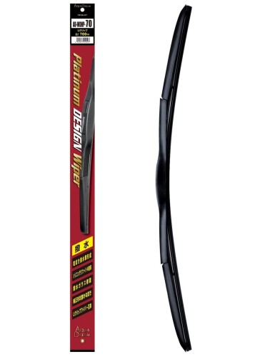 アクアドリーム(AQUA DREAM) 国産車用 ワイパーブレード Platinum 撥水シリコン デザインタイプ 700mm AD-WDHP-70