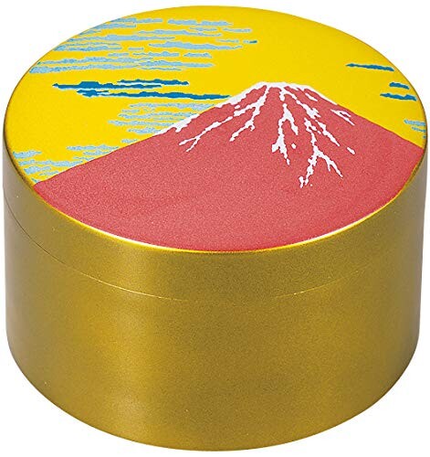 ミニ丸重 金塗 赤富士