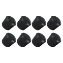 METALLIXITY いすの脚先キャップ 内径19mm 8個入り 円形 ゴム 椅子脚キャップ フロアプロテクタ 家具 椅子の脚 ブラック
