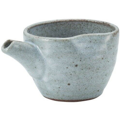 山下工芸 冷酒器 白 9.5×7cm(200cc) 灰釉片口冷酒 14079730