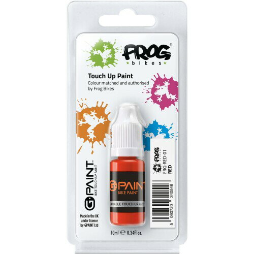 G-Paint 自転車用 タッチアップペイント - Frog Bike 用 10ml 傷・欠け補修・チップフィラー (Frog赤)