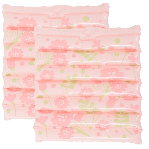 和弘プラスチック工業 エアクッション ピンク 39×42×4cm ザブポン フラワー 日本製 2個入