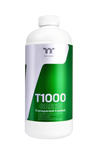 Thermaltake T1000 Transparent Coolant Green 1000ml 水冷キット用 クーラント 冷却水 HS1324 CL-W245..