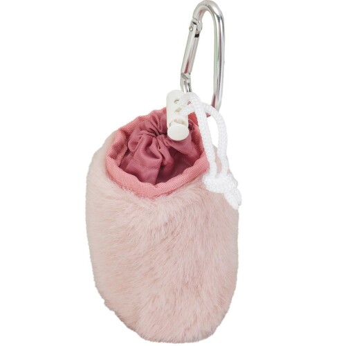 (ビバハート) ゴルフ バッグ L-フェイクファーボールポーチ 01382862 Lピンク系
