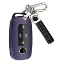 PELKERDR トヨタ スマートキーケース ライズ RAIZE ルーミー ROOMY 専用 キーケース キーカバー キーホルダー TPU 車キーケース 鍵を保...