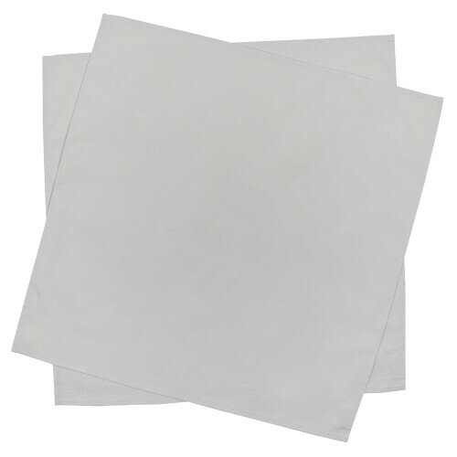 テーブルナプキン／トーション 2枚セット 無地オックス・フロストグレイ グレー 無地 シンプル 布巾 ふきん ナフキン カラーナプキン 厚手 食器拭き W5104100