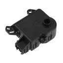 Motoforti 車のHVACヒーターエアドアブレンドアクチュエーター交換、Nissanに対応アルマダ2005-2006、プラスチックメタル、No.27743ZH00A、黒い