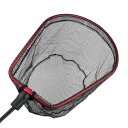 ランディングフレーム(ネット付き)35×45 レッド ラバーコート