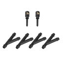 HOPESPANNER アウ ディに対応用フロントウインドシールドスプレーノズルウィンドウワイパースプレーワッシャージェットプラスチック1セット