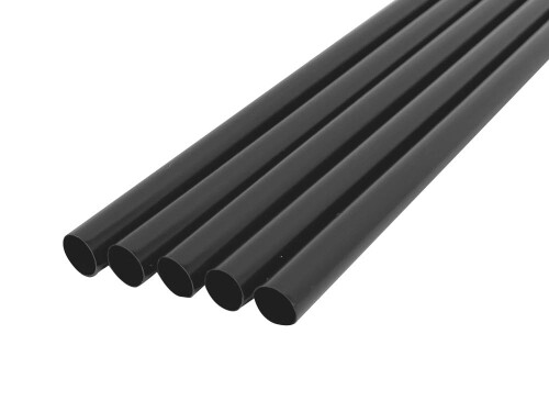 シバセ工業 ストロー わらおstrawバイオマス25 ストレート 包装なし 300本 約[ファイ]8mm×21cm 日本製 黒 B577