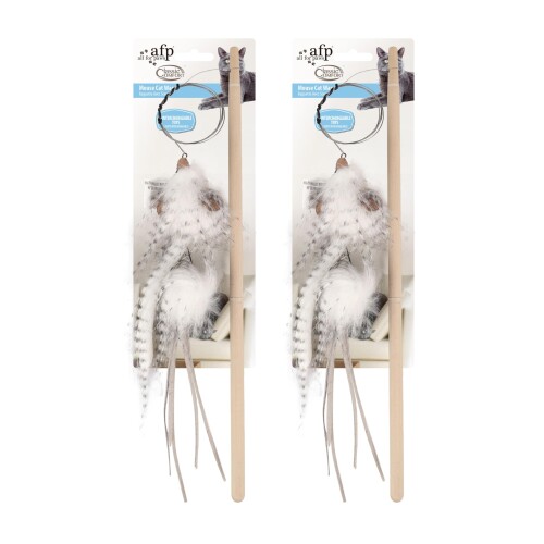 サンメイト マウスキャットワンド 猫用おもちゃ 2個セット