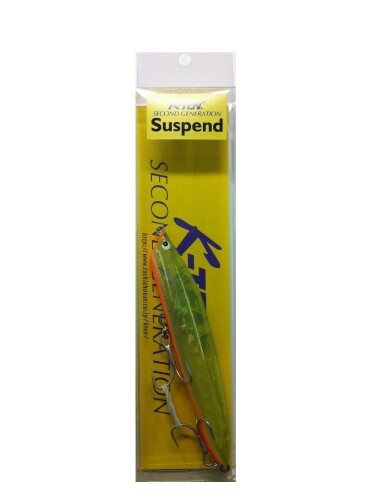 タックルハウス(TackleHouse) ミノー K-TEN セカンドジェネレーション K2R SP 112mm 20g クリアHG・チャート/オレンジベリー #115 K2R112SP