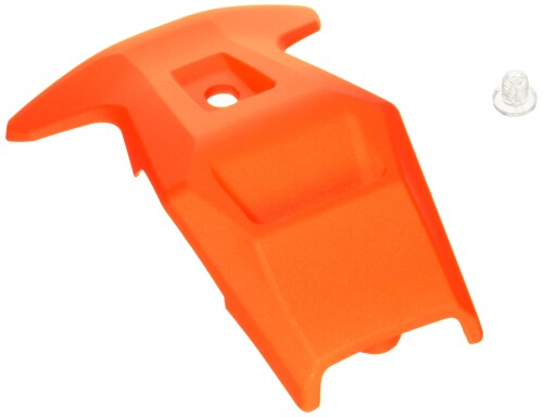 (アライ) ヘルメットパーツ VA センターダクト (ネジ付) フラット赤 105501