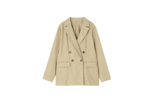 (エヌナチュラルビューティーベーシック*) ルーズダブルブレストジャケット