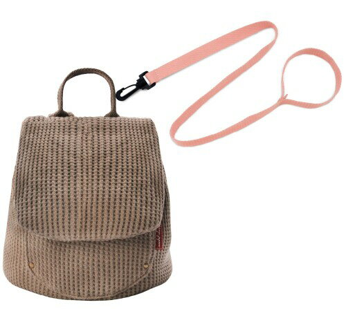 e.x.p.japon 2点セット ハーネス&リュックセット ハーネス(ピンク) ワッフルリュック(ベルギーチョコ) e-bhns07p