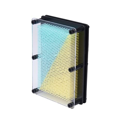 茶谷産業 FunScience ピンアート スカイブルー&イエロー 333-194 H175×W125×D55