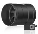 Hon&Guan ダクトファン 150mm 中間取付型ダクト用 換気扇 強力 省エネ 静音 塗装ブース用 家焼肉 丸形タイプ 産業用換気扇 取扱説明書付(HI-...