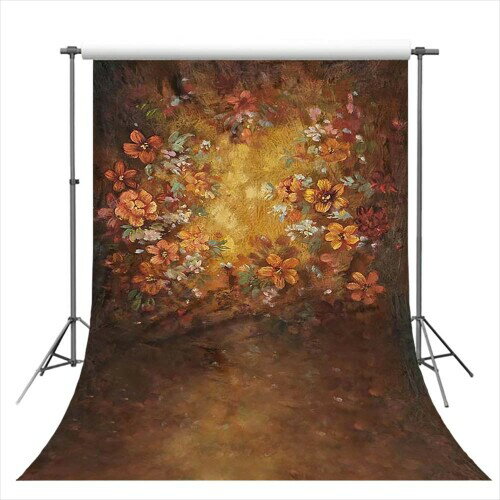 背景紙 バック紙 写真撮影背景 赤ちゃん ベビー 妊婦 マタニティ ニューボーンフォト 新生児写真 撮影小道具 フォトスタジオ 花 フラワー 壁紙 (11180-11347) Type-2 ビニール150x220cm