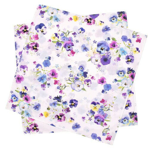 テーブルナプキン／トーション 2枚セット フローラルブーケ 布巾 ふきん ナフキン カラーナプキン 厚手 食器拭き W5101000