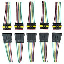 6 つの Pin の方法車の防水ワイヤー コネクターのプラグの自動電信のコネクター AWG の末端のパック 5 の