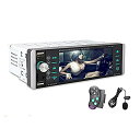 1 Din 5.1インチカーステレオBluetoothラジオIPS HDタッチスクリーンFM/AM/RDS、AI音声MP3プレーヤー、音声ステアリングホイールコントロール、AUX SD DVR 3 USB IOS Androidミラーリンクマイク付き(2)