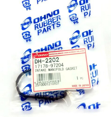 大野ゴム(OHNO) インテークマニホールドガスケット 対応純正番号 17178-97204 ダイハツ 1個 DH-2202