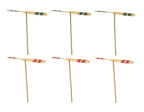 日本製 昔ながらの木製 おもちゃ 竹とんぼ(赤×3・緑×3)6個セット(業務用)