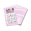 omonogawa|しりとりBINGO おかわりセット 付属カード無し 赤 30枚 知育玩具 脳トレ 幼児教育 早期教育 モンテッソーリ SDGs