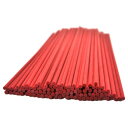 100本入アロマファイバーディフューザー交換用スティック (20cm*3mm, 赤)