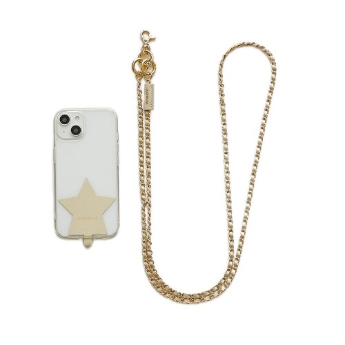 (ハシバミ) メテオール モバイルストラップ Ha-2209-409 エクリュ