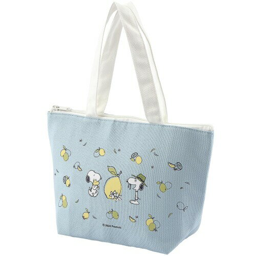 オーエスケー（OSK) 保冷 トート ランチバッグ 弁当袋 パープル ピーナッツ ファンシー PNF 日本製 TB-14