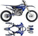 KUNGFU GRAPHICS(カンフー グラフィックス) DIRT BIKEダートバイク フルキット ビニール(ホワイト)適合YAMAHA ヤマハ YZ250FX 2020 2021 2022 2023 2024, デザイン番号YMYZF25194518N002-KO