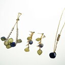 ORANGESCE 「舞う花時」手作り プリザーブドフラワー 花 アクセサリーセット、ブレスレット ネックレス ピアス、女性 女友達 彼女 母 贈り物 として ...