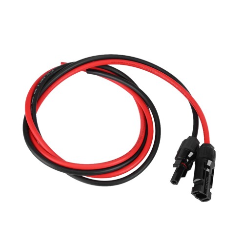 Zerodis ソーラー延長ケーブル 1M 2.5mm2 銅線構造 PVコネクタ ソーラーパネル用