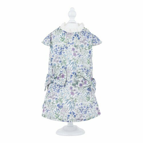 しろいねこ C?lin洋服 ブルー M サイズ