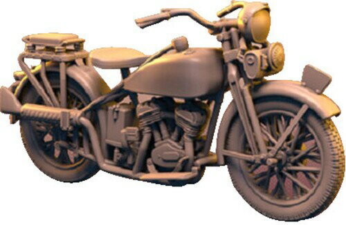 IDAPテクノロジー 1/48 日本 陸王 93式 軍用バイク 単車 3Dプリンター製キット PD48159