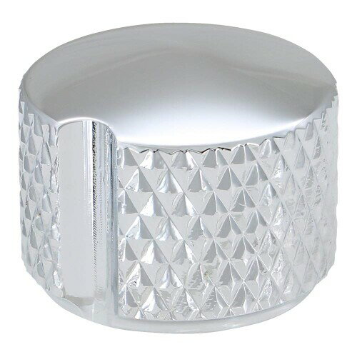 Goldo デラックスメタルノブ [ファイ]18mm x 14.5mm クローム KBG18C