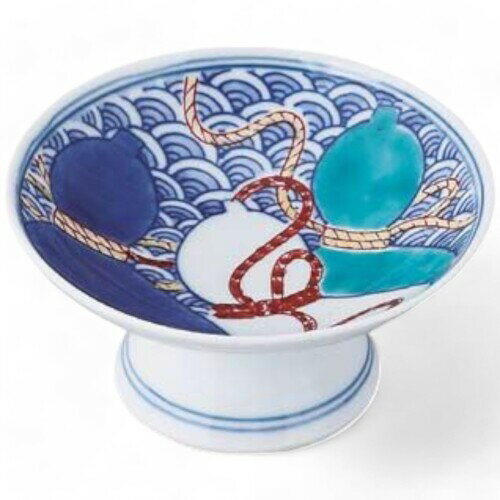 匠美風 有田焼 10cm ぐい呑み 盃 大ひさご絵 日本製